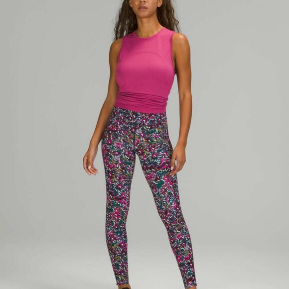 Lululemon Base Pace High-Rise Tight 28" *Brushed Nulux Size 4 - Picture 3 of 5